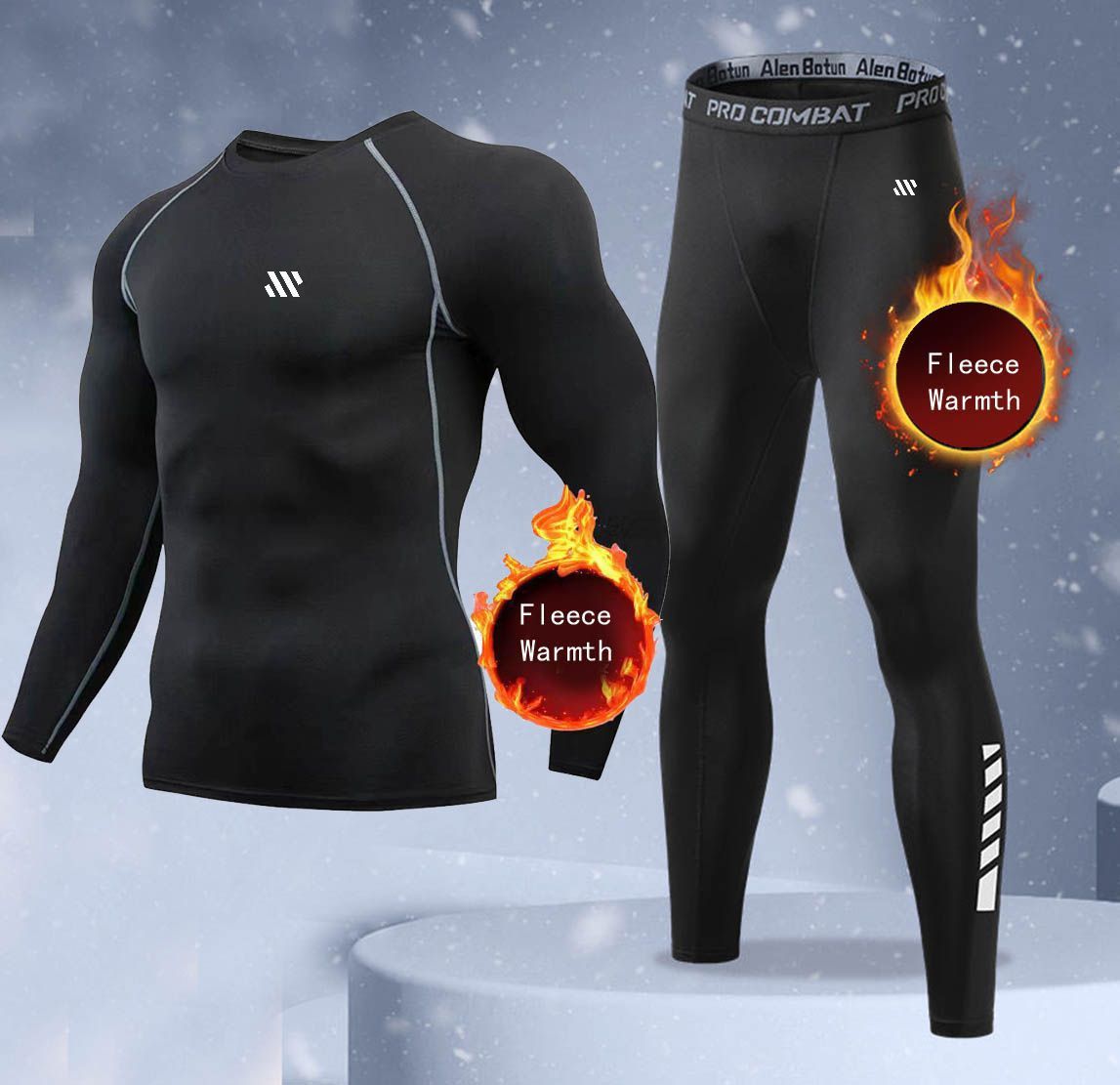 Thermal Long John - Новый зимний комплект мужского термобелья из