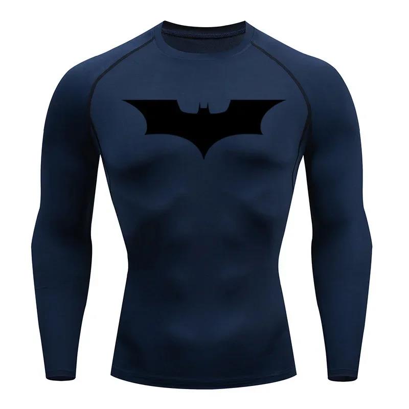 T Shirt Tight Fit - Мужская компрессионная футболка с длинным рукавом
