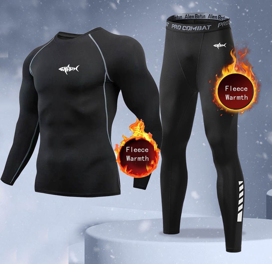 Thermal Long John - Новый зимний комплект мужского термобелья из
