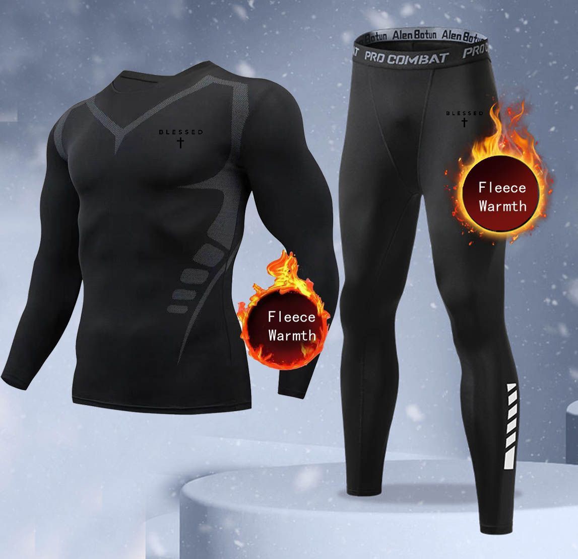 Новый зимний комплект мужского – обзор и цена Thermal Long John